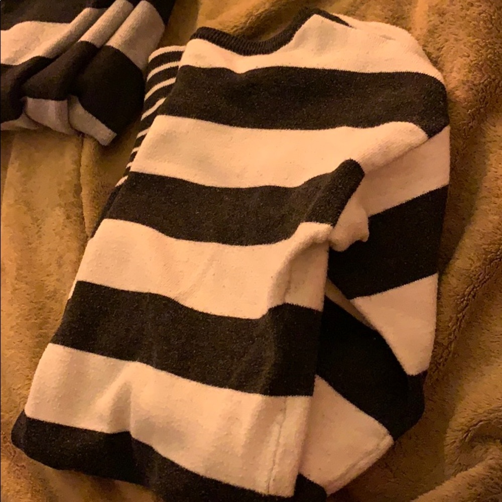 Poof stripe sweater